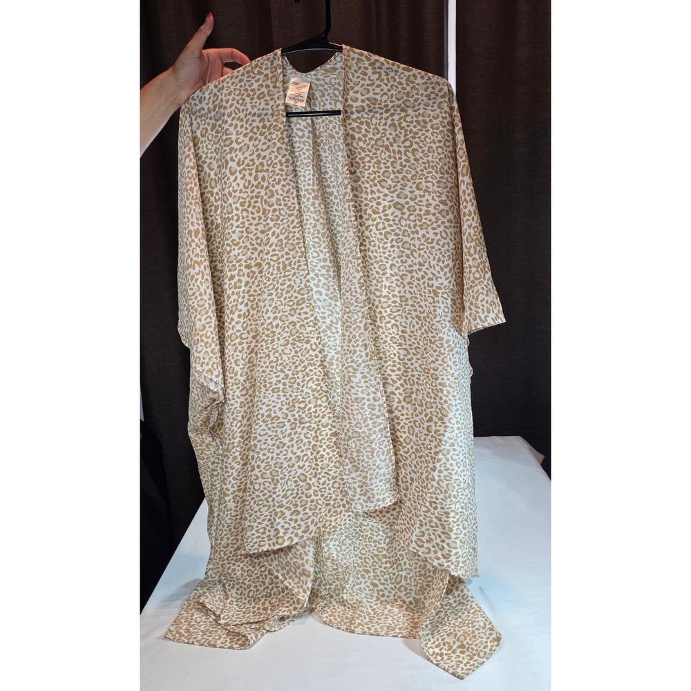 women's one size cover up/ poncho/ beach cover cheetah print